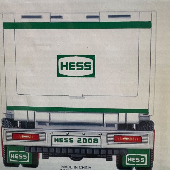 HESS 2008 LTD EDITION TOY TRUCK AND FRONT LOADER NIB; NEVER OPENED - Picture 2 of 4